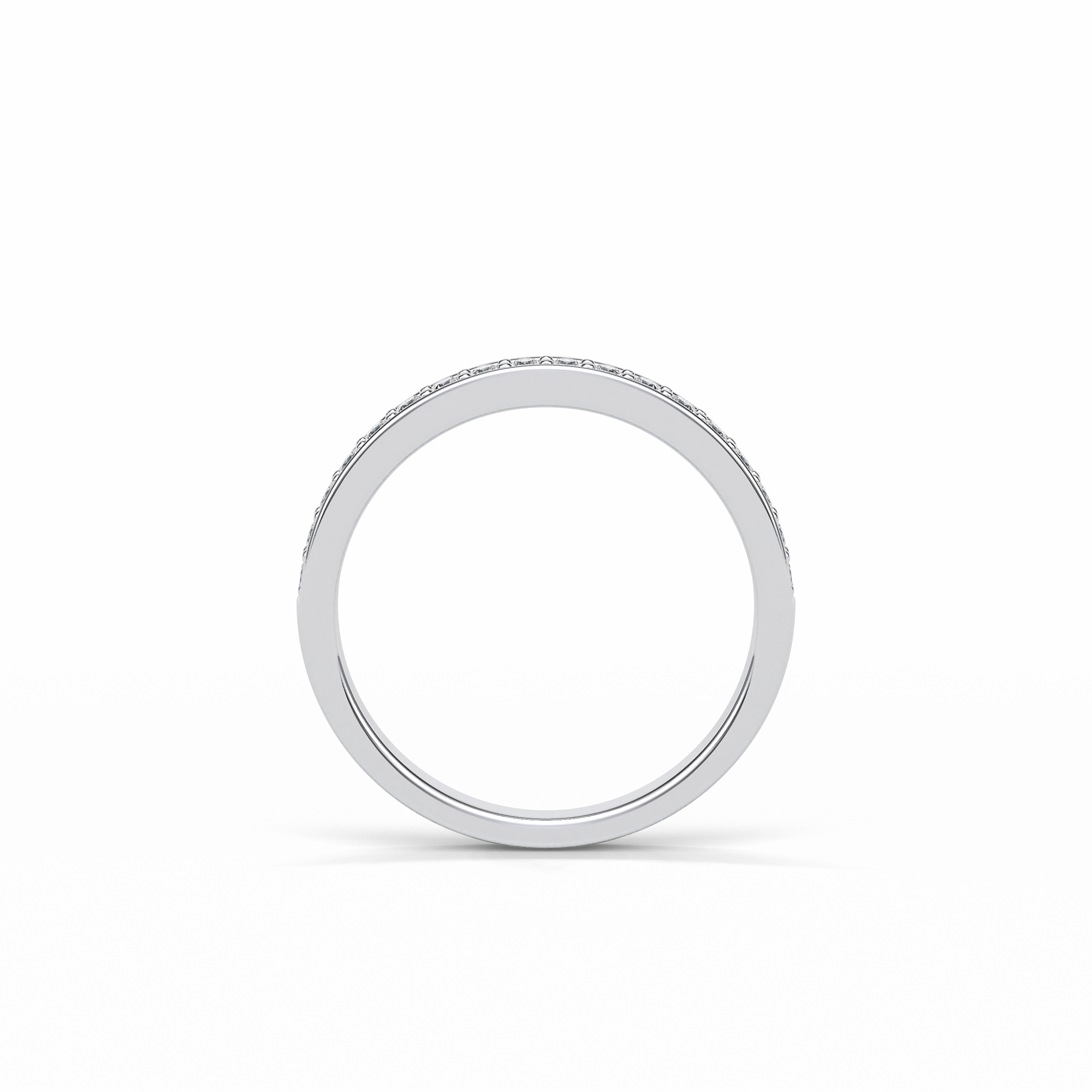 0.3 TCW Round Shaped Wedding Band 3