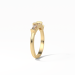 0.52 TCW Baguette Shaped Wedding Band 9