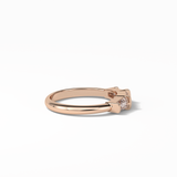 0.52 TCW Baguette Shaped Wedding Band 19