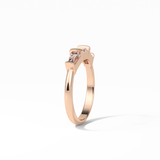 0.52 TCW Baguette Shaped Wedding Band 21