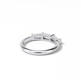0.52 TCW Baguette Shaped Wedding Band 7