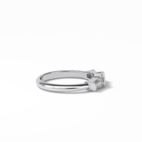 0.52 TCW Baguette Shaped Wedding Band 6