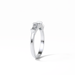 0.52 TCW Baguette Shaped Wedding Band 2