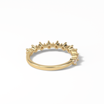 0.52 TCW Round Shaped Wedding Band 11