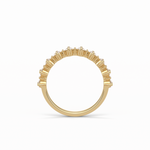 0.52 TCW Round Shaped Wedding Band 9