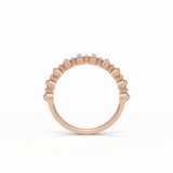 0.52 TCW Round Shaped Wedding Band 16