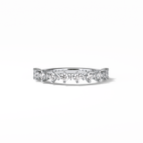 0.52 TCW Round Shaped Wedding Band 1