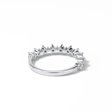 0.52 TCW Round Shaped Wedding Band 6