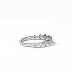 0.52 TCW Round Shaped Wedding Band 7