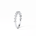 0.52 TCW Round Shaped Wedding Band 5