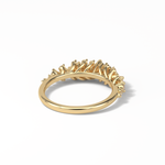 0.64 TCW Round Shaped Wedding Band 13