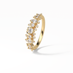 0.64 TCW Round Shaped Wedding Band 12