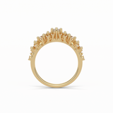 0.64 TCW Round Shaped Wedding Band 11