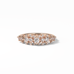 0.64 TCW Round Shaped Wedding Band 15