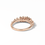 0.64 TCW Round Shaped Wedding Band 19