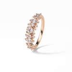 0.64 TCW Round Shaped Wedding Band 17