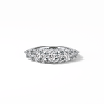 0.64 TCW Round Shaped Wedding Band 1