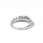 0.64 TCW Round Shaped Wedding Band 7