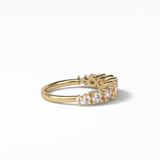 1.2 TCW Oval and Round Shaped Wedding Band 13
