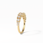 1.2 TCW Oval and Round Shaped Wedding Band 11