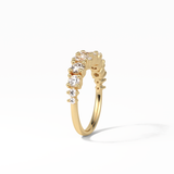 1.2 TCW Oval and Round Shaped Wedding Band 11