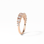 1.2 TCW Oval and Round Shaped Wedding Band 19
