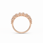 1.2 TCW Oval and Round Shaped Wedding Band 21