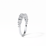 1.2 TCW Oval and Round Shaped Wedding Band 5