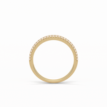 0.32 TCW Round Shaped Wedding Band 12