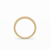 0.32 TCW Round Shaped Wedding Band 12