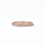 0.32 TCW Round Shaped Wedding Band 15
