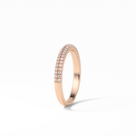 0.32 TCW Round Shaped Wedding Band 19