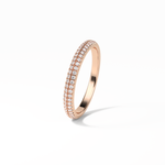 0.32 TCW Round Shaped Wedding Band 16