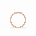 0.32 TCW Round Shaped Wedding Band 17