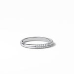 0.32 TCW Round Shaped Wedding Band 2