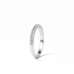 0.32 TCW Round Shaped Wedding Band 4