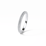 0.32 TCW Round Shaped Wedding Band 3