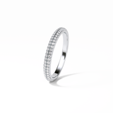0.32 TCW Round Shaped Wedding Band 3