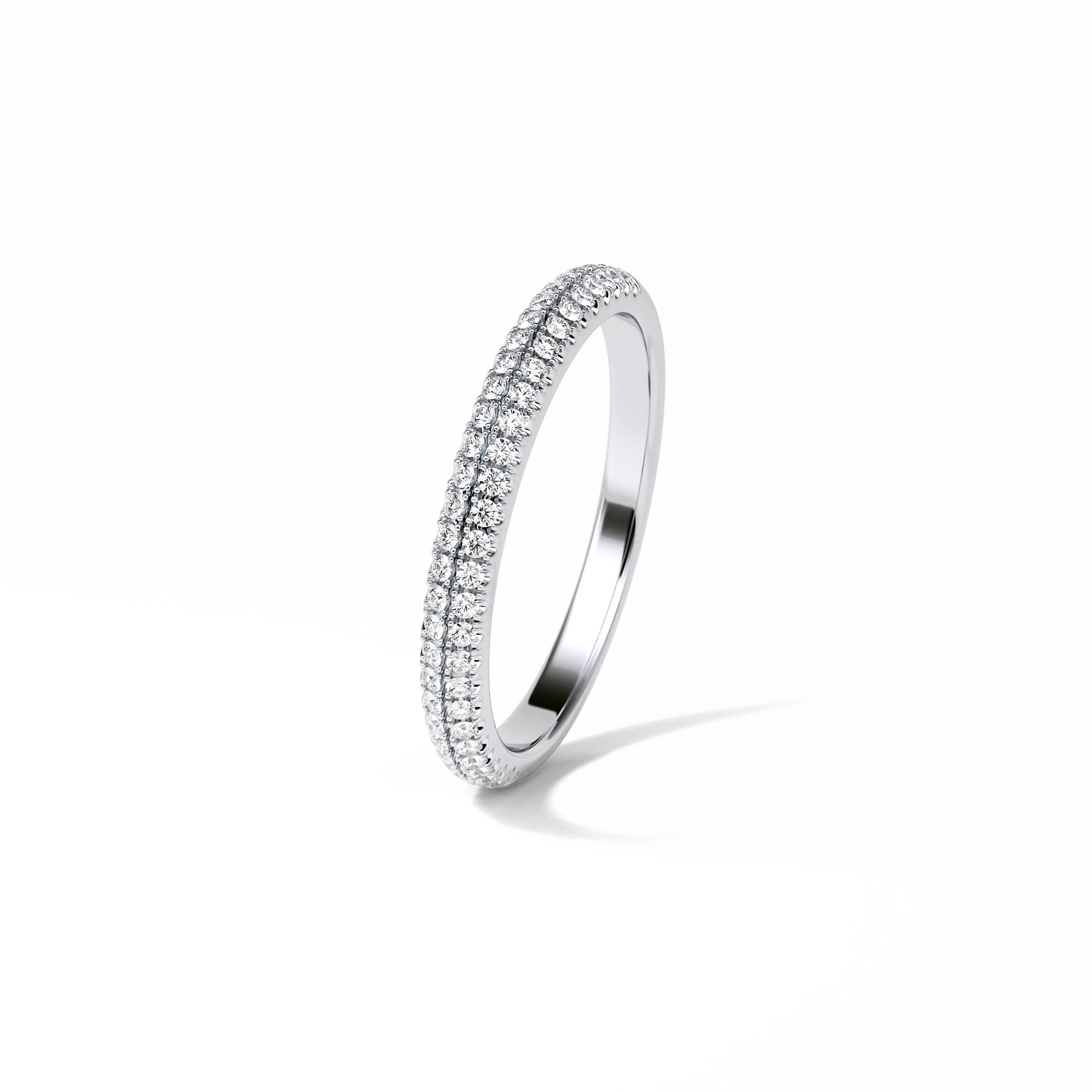 0.32 TCW Round Shaped Wedding Band 3