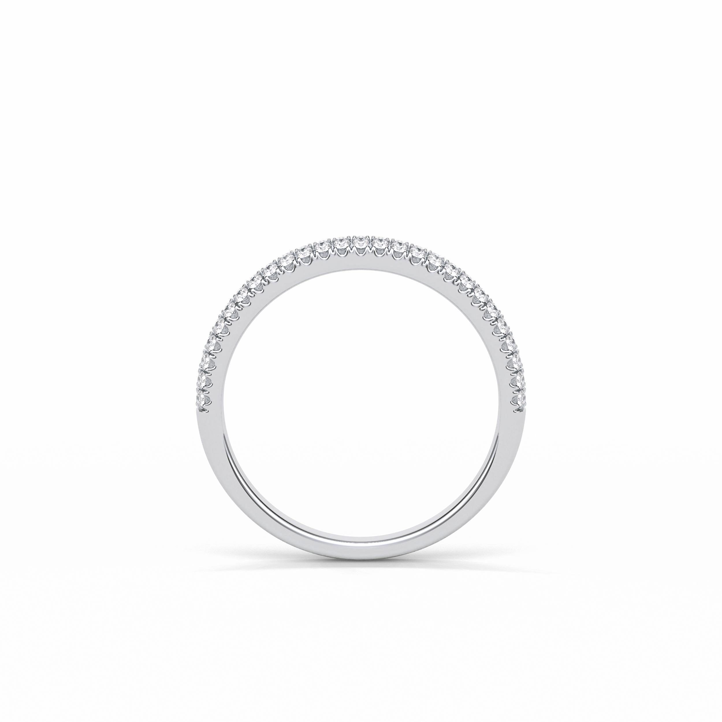 0.32 TCW Round Shaped Wedding Band 5