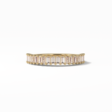 0.5 TCW Baguette Shaped Wedding Band 8