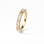 0.5 TCW Baguette Shaped Wedding Band 9