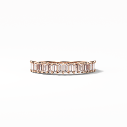 0.5 TCW Baguette Shaped Wedding Band