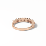 0.5 TCW Baguette Shaped Wedding Band 20