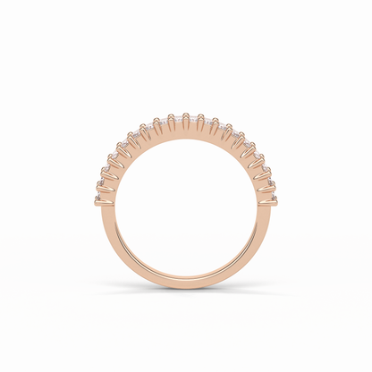 0.5 TCW Baguette Shaped Wedding Band