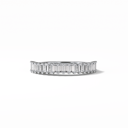 0.5 TCW Baguette Shaped Wedding Band