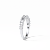 0.5 TCW Baguette Shaped Wedding Band 3