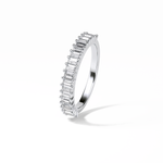 0.5 TCW Baguette Shaped Wedding Band 4
