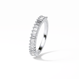 0.5 TCW Baguette Shaped Wedding Band 4