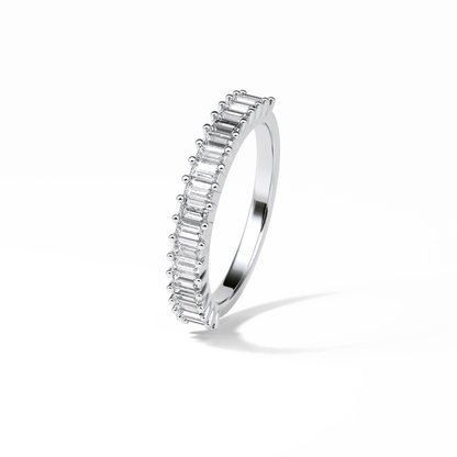 0.5 TCW Baguette Shaped Wedding Band